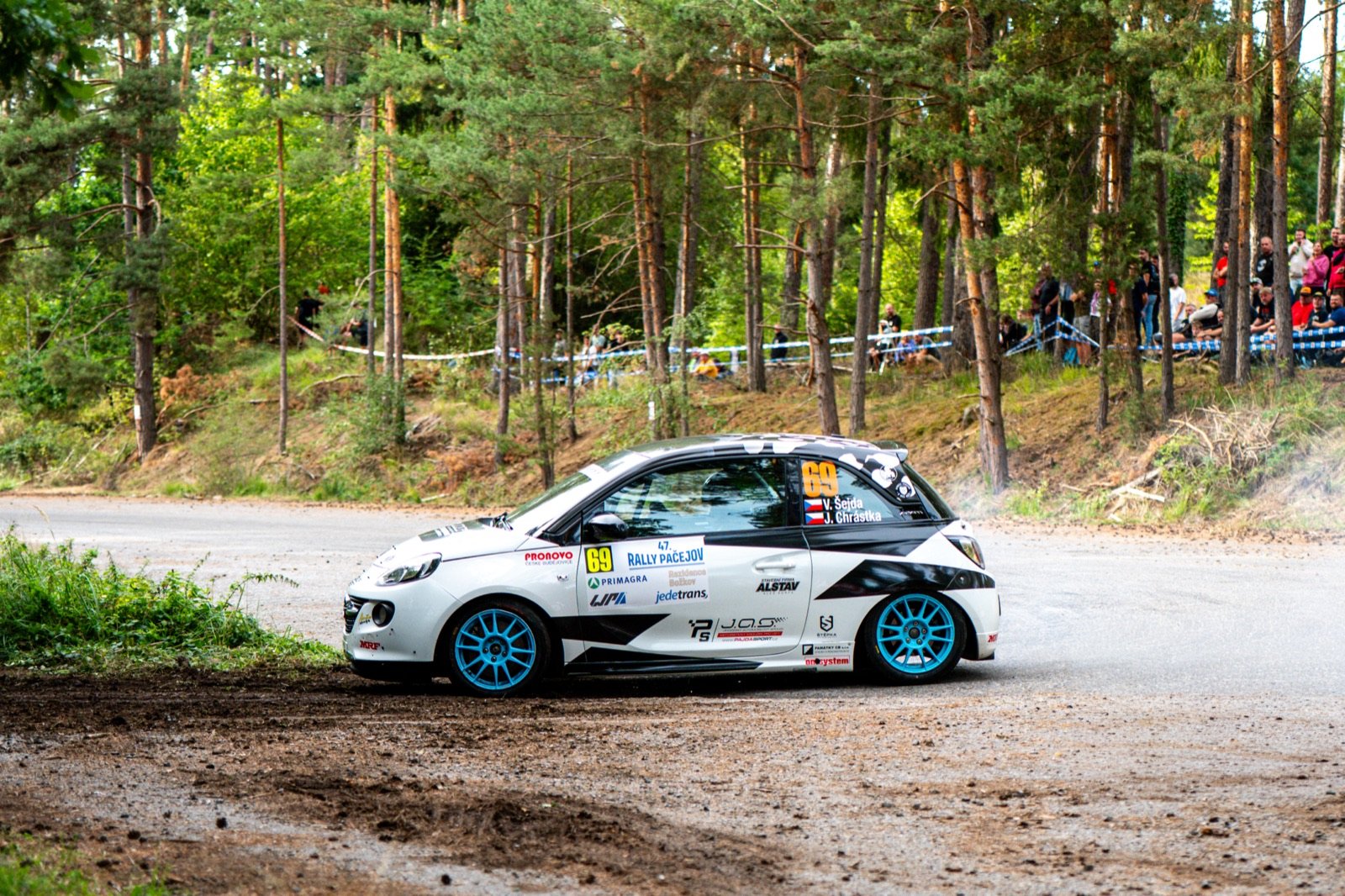Posádka Václav Šejda – Jakub Chrástka, Opel Adam Cup – Rally Pačejov 2026, foto 2