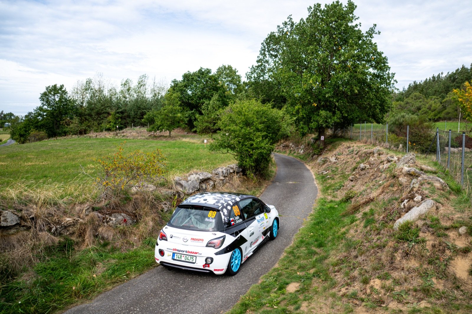 Posádka Václav Šejda – Jakub Chrástka, Opel Adam Cup – Rally Pačejov 2026, foto 4