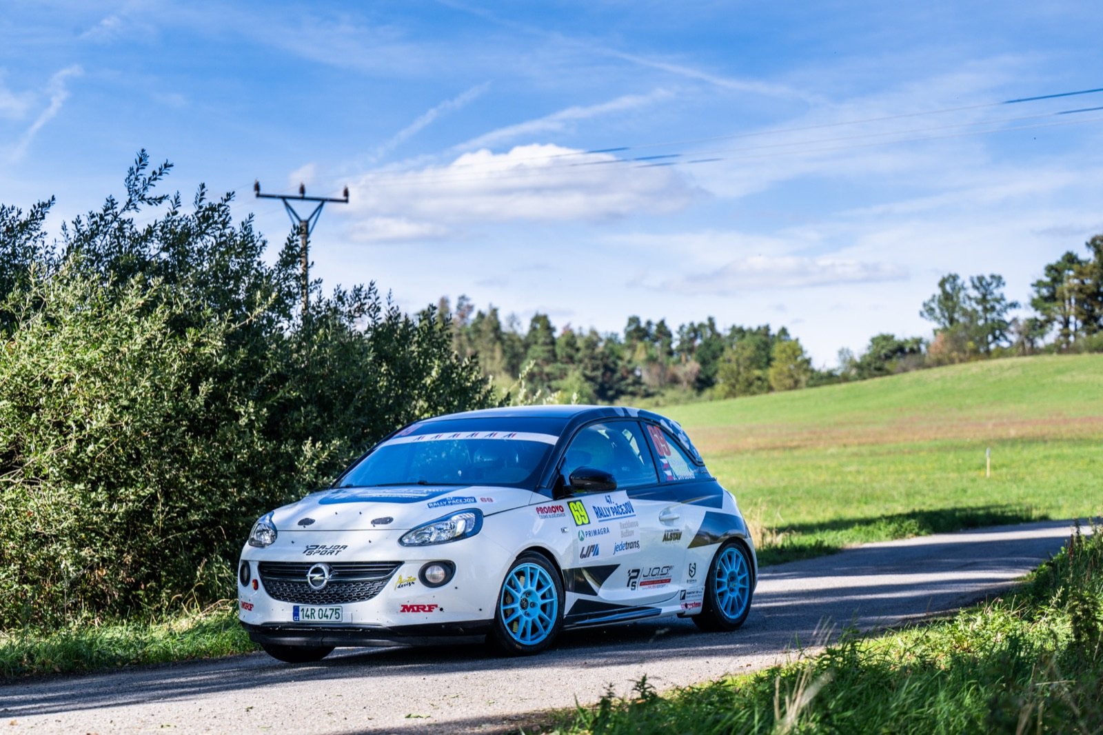Posádka Václav Šejda – Jakub Chrástka, Opel Adam Cup – Rally Pačejov 2026, foto 9