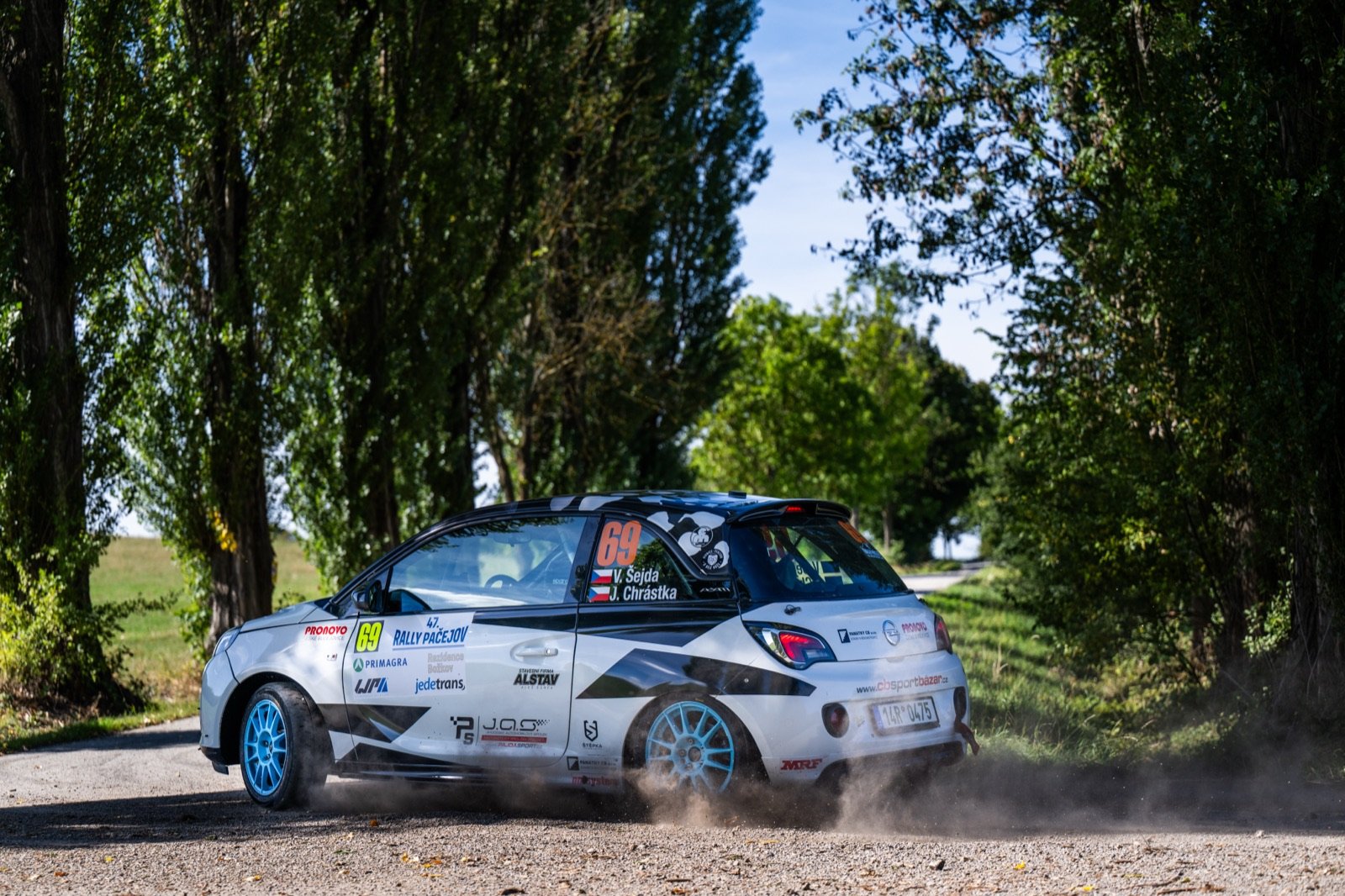 Posádka Václav Šejda – Jakub Chrástka, Opel Adam Cup – Rally Pačejov 2026, foto 10