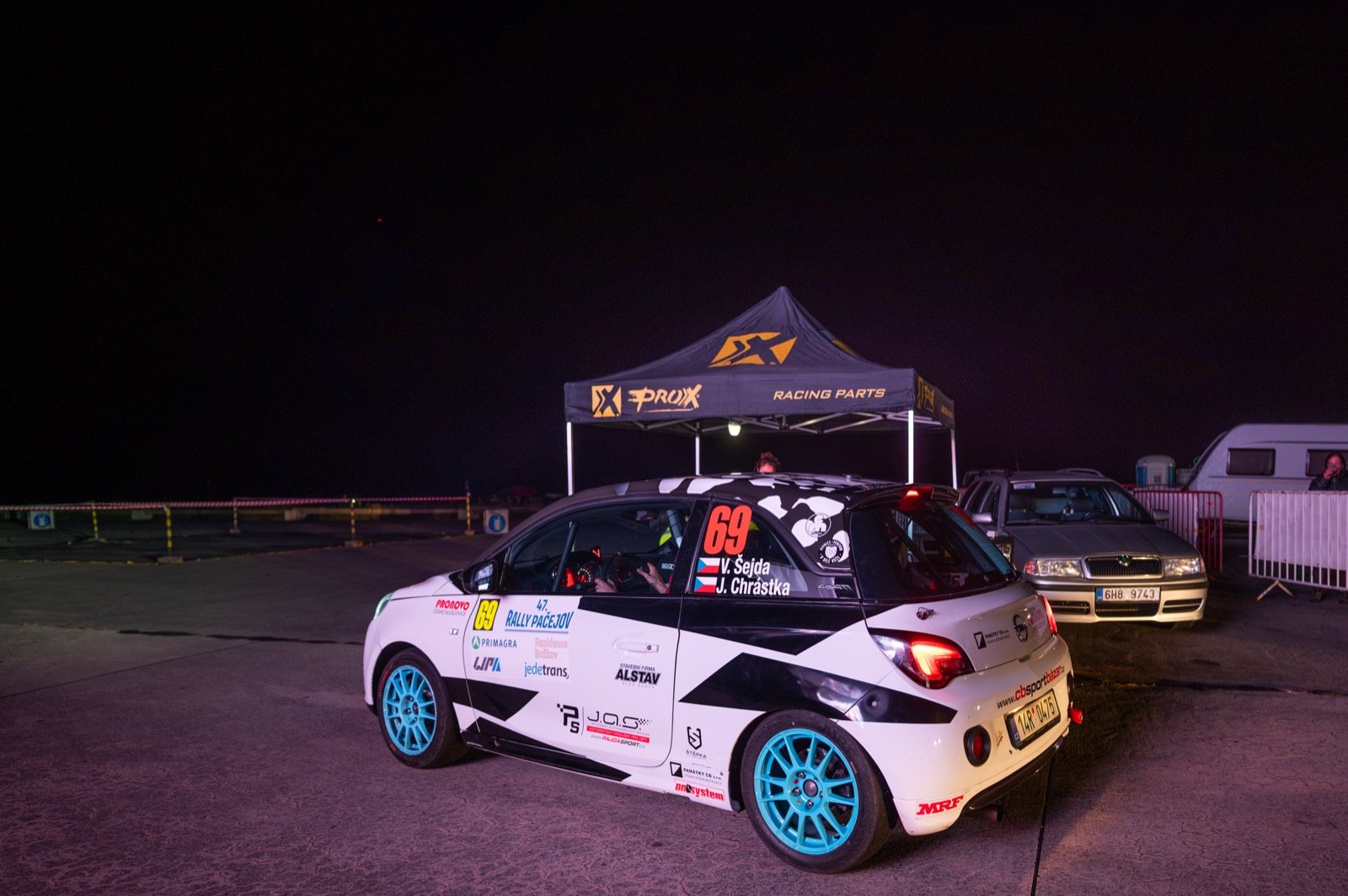 Posádka Václav Šejda – Jakub Chrástka, Opel Adam Cup – Rally Pačejov 2026, foto 14