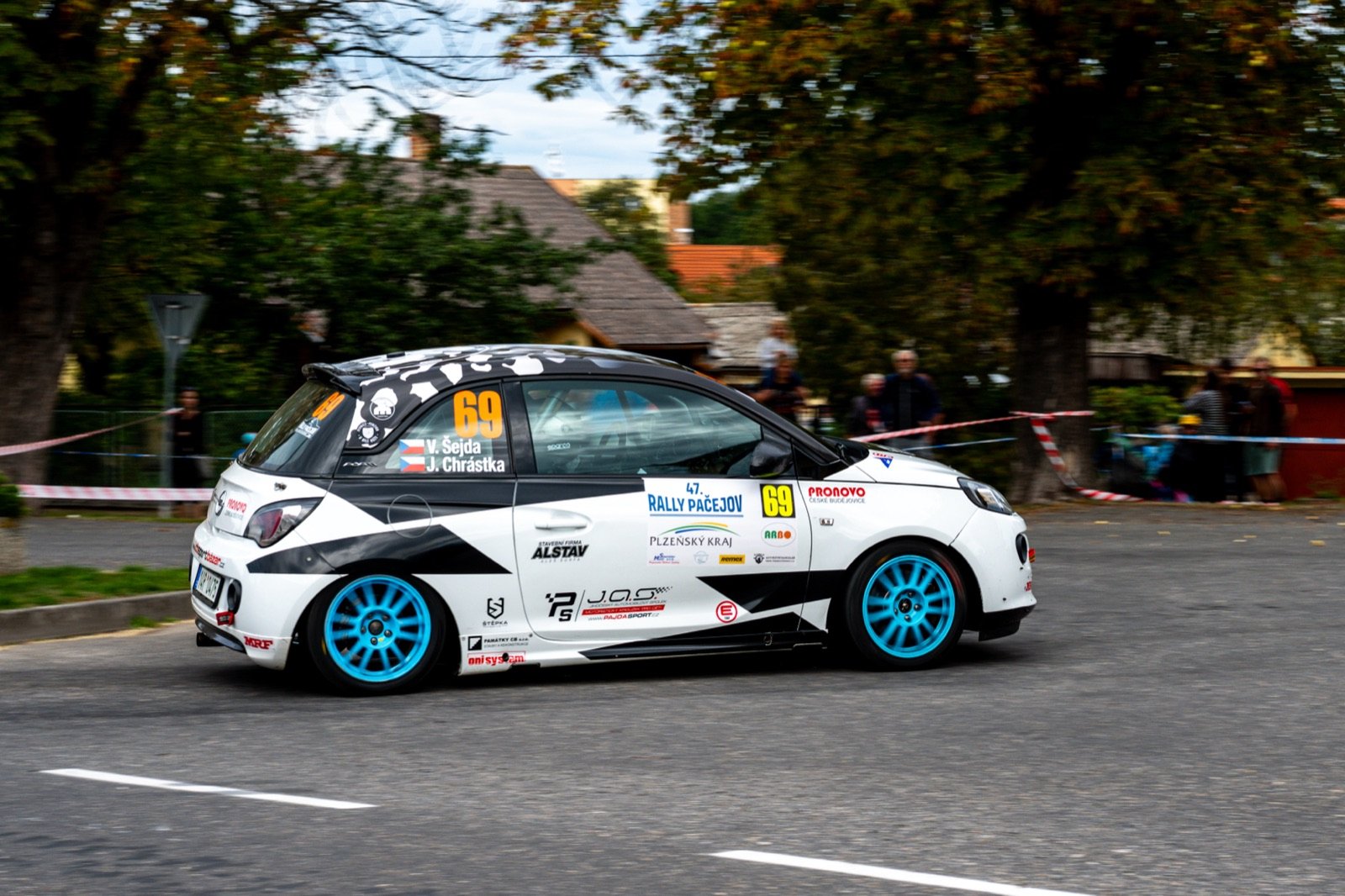 Posádka Václav Šejda – Jakub Chrástka, Opel Adam Cup – Rally Pačejov 2026, foto 20