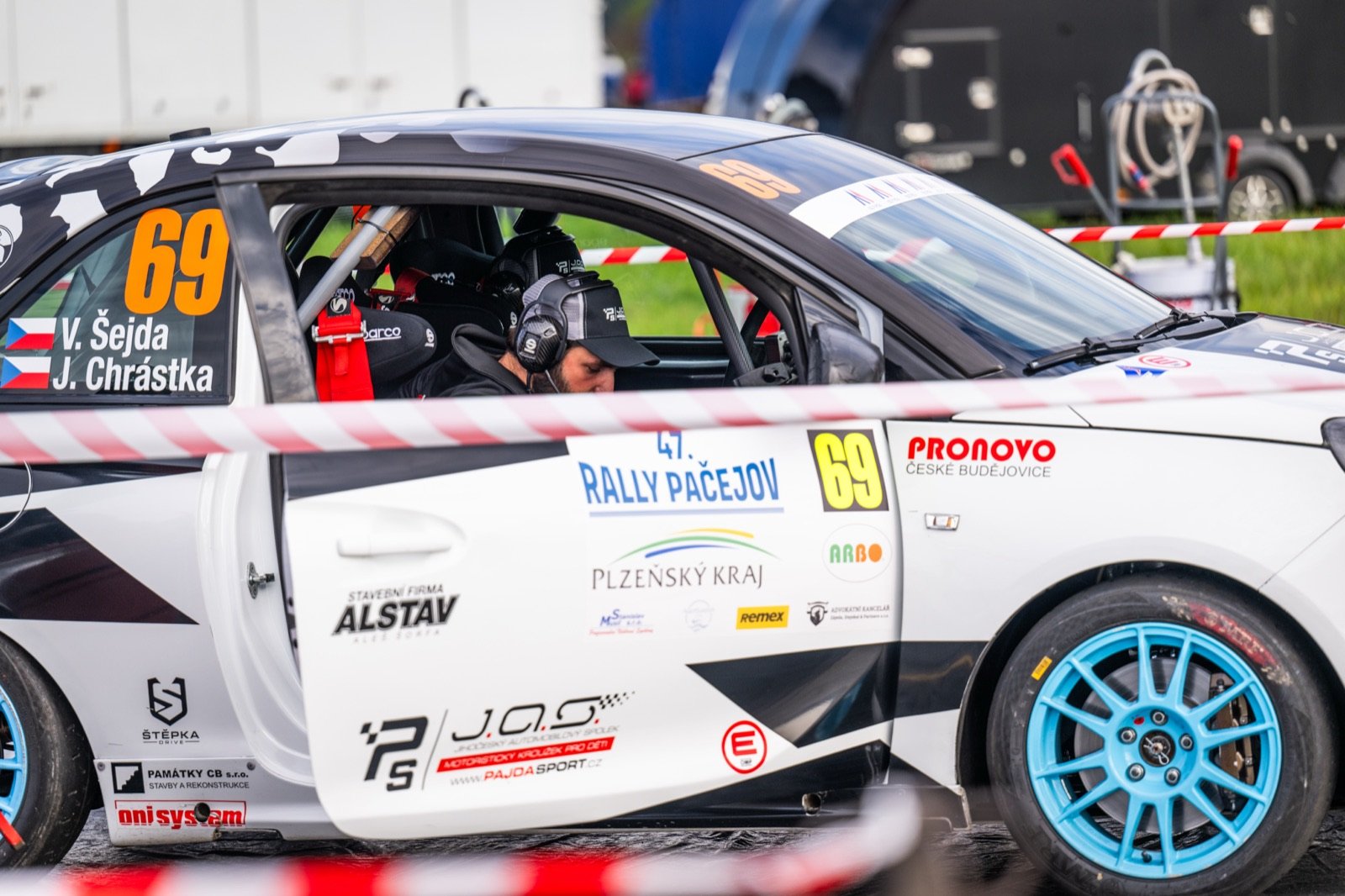 Posádka Václav Šejda – Jakub Chrástka, Opel Adam Cup – Rally Pačejov 2026, foto 26
