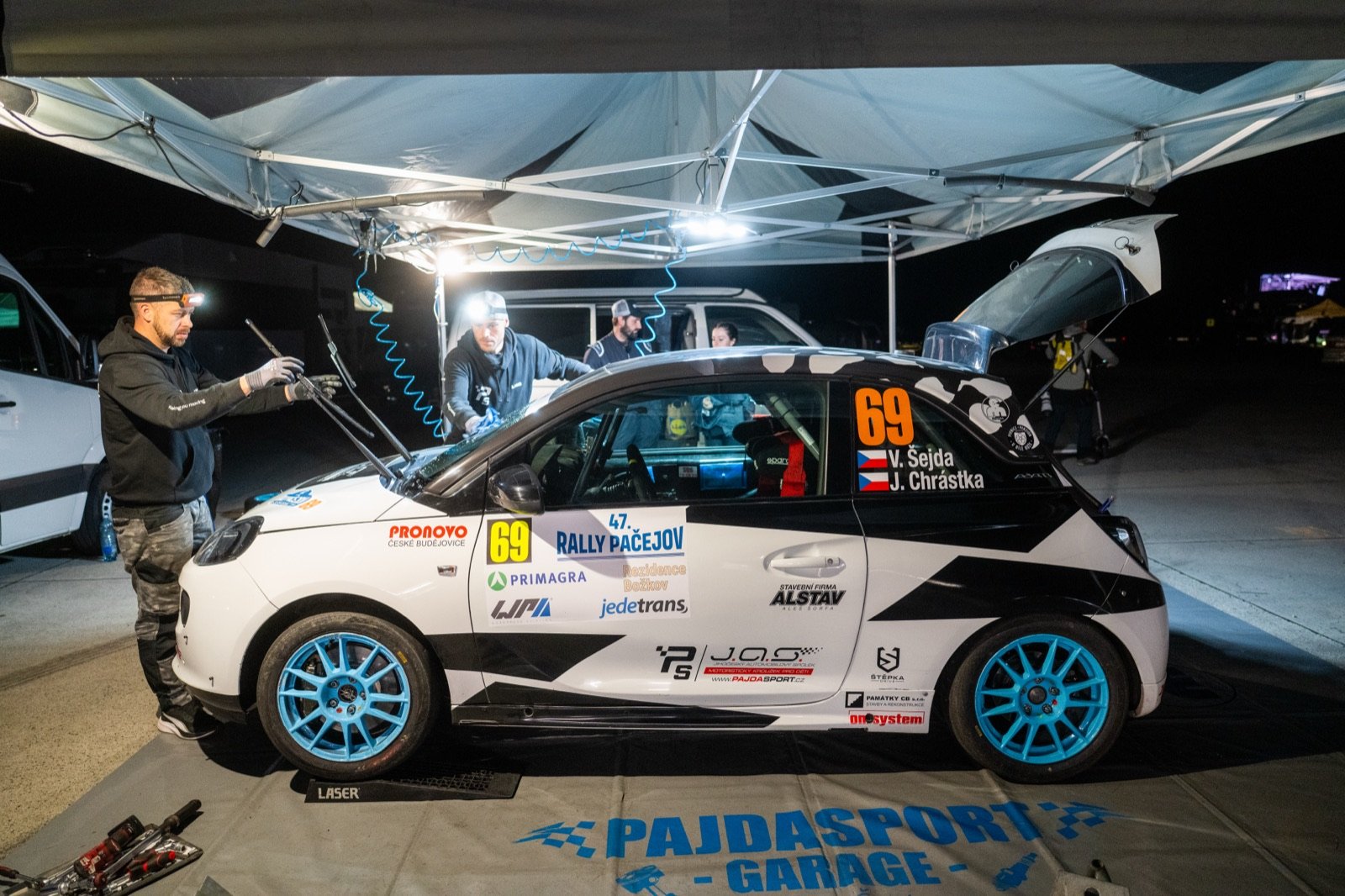Posádka Václav Šejda – Jakub Chrástka, Opel Adam Cup – Rally Pačejov 2026, foto 55