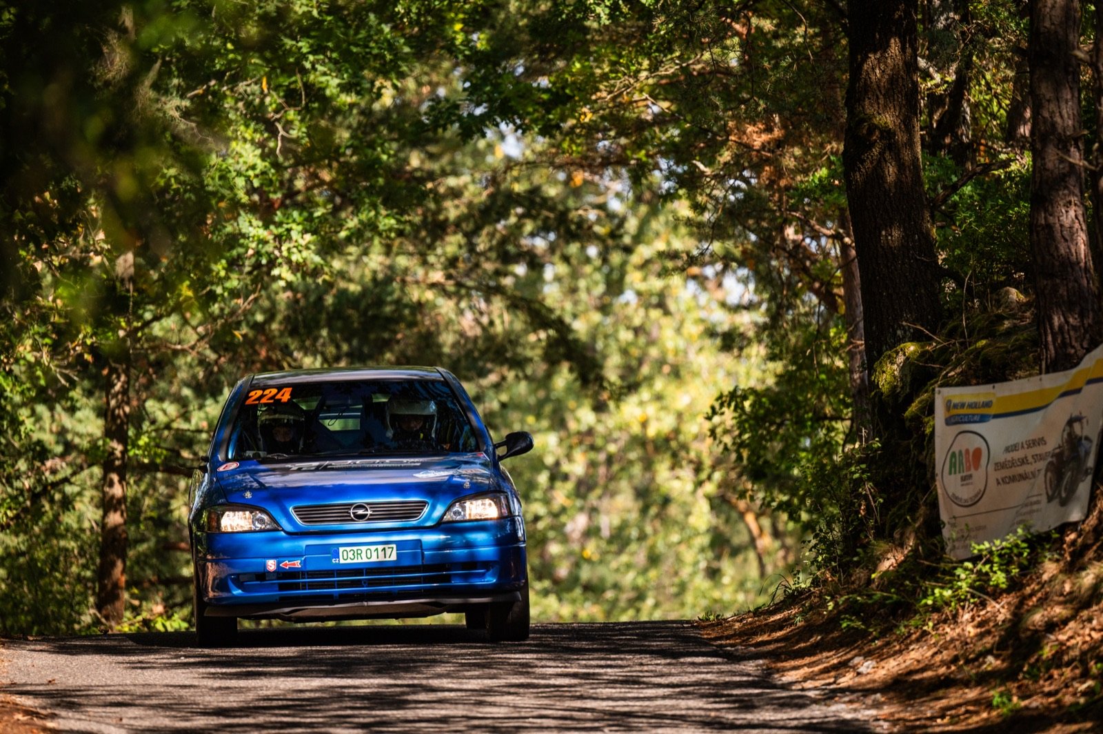 Posádka Václav Šejda st. – Jakub Šejda, Opel Astra OPC – Rally Pačejov 2026, foto 1