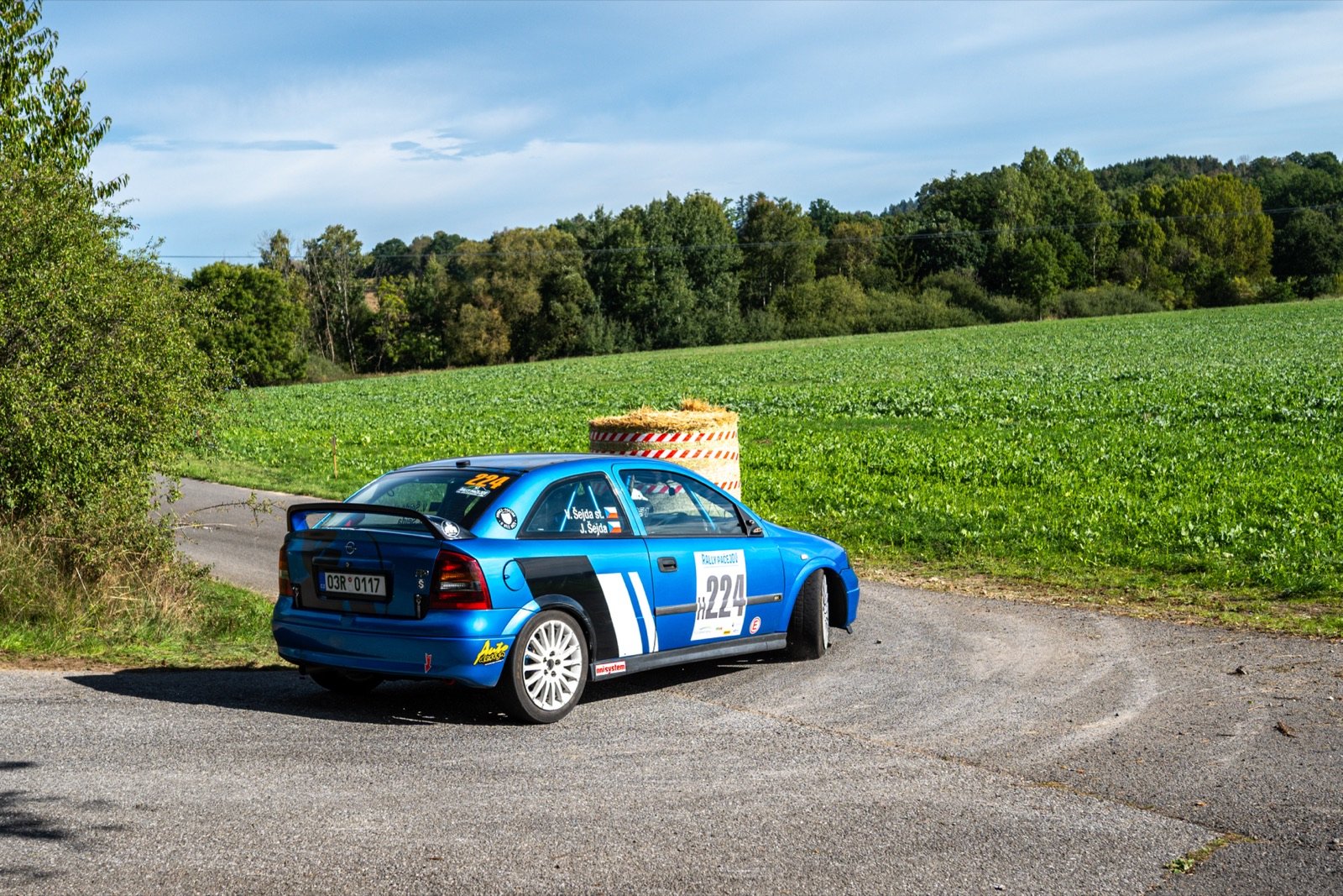 Posádka Václav Šejda st. – Jakub Šejda, Opel Astra OPC – Rally Pačejov 2026, foto 6