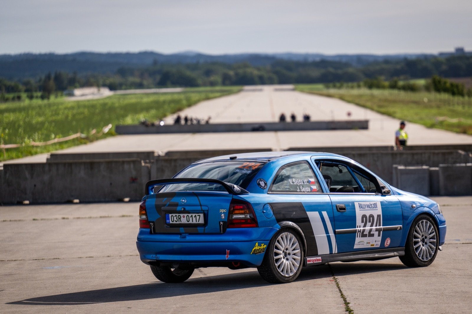Posádka Václav Šejda st. – Jakub Šejda, Opel Astra OPC – Rally Pačejov 2026, foto 15