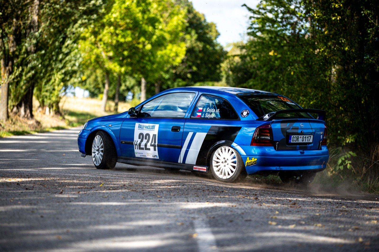 Posádka Václav Šejda st. – Jakub Šejda, Opel Astra OPC – Rally Pačejov 2026, foto 16