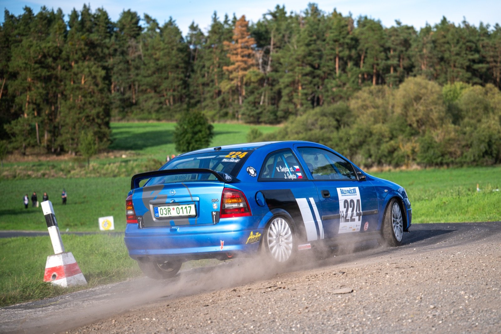 Posádka Václav Šejda st. – Jakub Šejda, Opel Astra OPC – Rally Pačejov 2026, foto 31