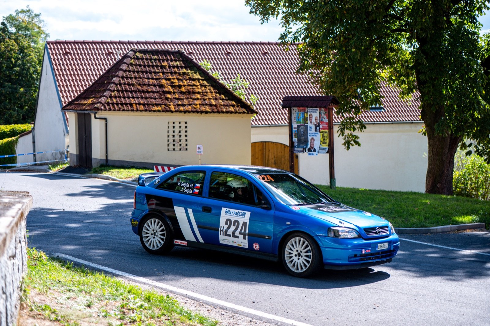 Posádka Václav Šejda st. – Jakub Šejda, Opel Astra OPC – Rally Pačejov 2026, foto 35